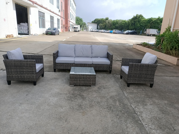 Patio furniture 5 pieces sofa set