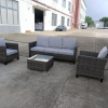 Garden sofa set UK fire resistant cushion