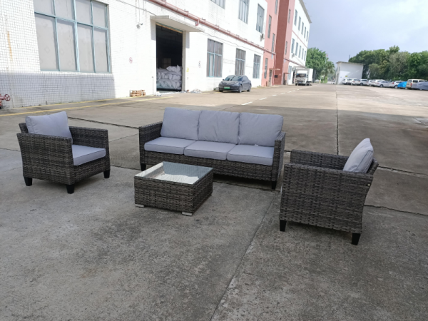 Garden sofa set UK fire resistant cushion