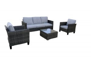 98026 Outdoor Furniture 5 piece garden sofa set