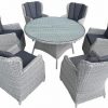 wicker patio dining set