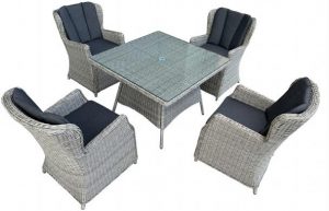 outdoor rattan wicker dining set