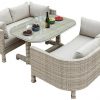 Cheap rattan garden table and chairs