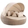 Oval garden day bed