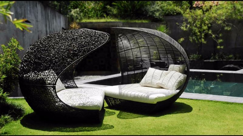 Stylish outdoor furniture for residential use