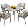 rope effect garden dining set