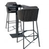 Outdoor pub style bistro set