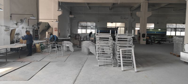 Variety of outdoor furniture designs in production