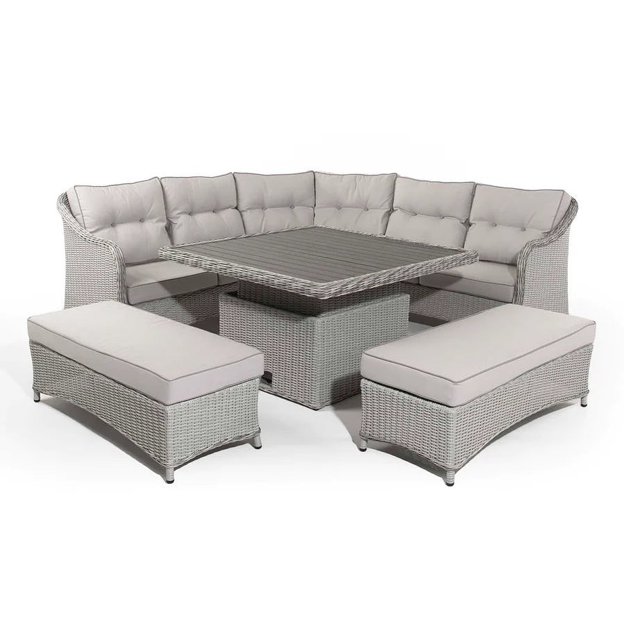 grey rattan lounge supplier