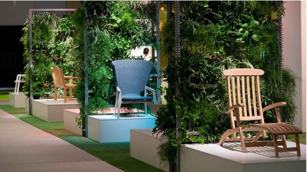 Trend of outdoor furniture show