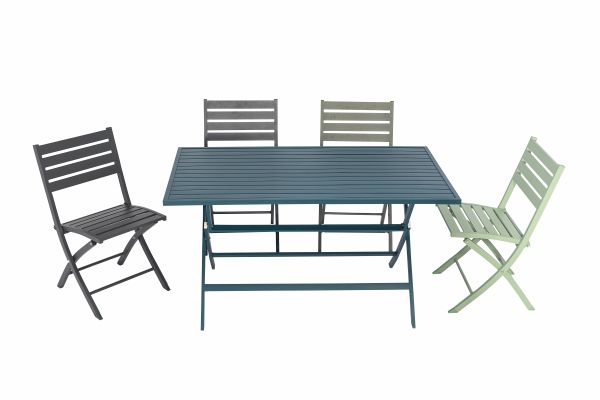 folding furniture table set